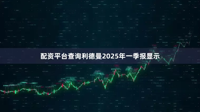配资平台查询利德曼2025年一季报显示